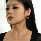 C-shaped earrings TrendyRush