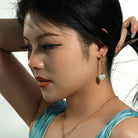 Heart pendant earrings TrendyRush