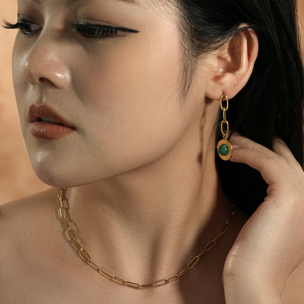 Stone earrings TrendyRush