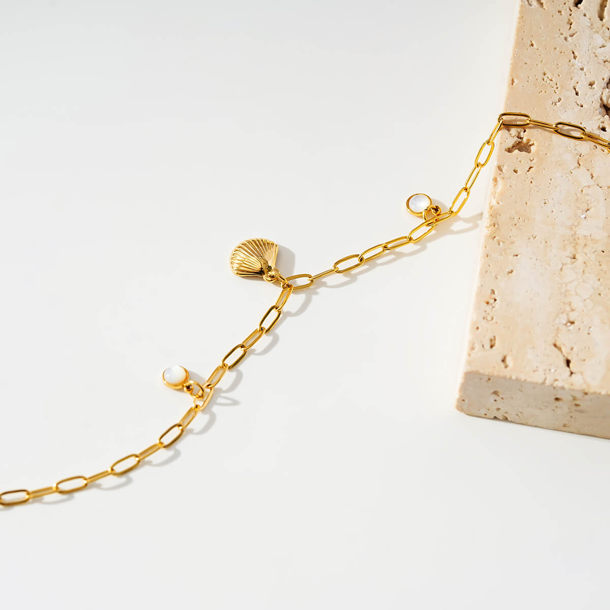 SEASHELL CHARM ANKLET TrendyRush