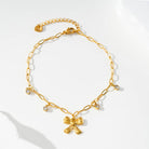 Bow Decor Anklet TrendyRush