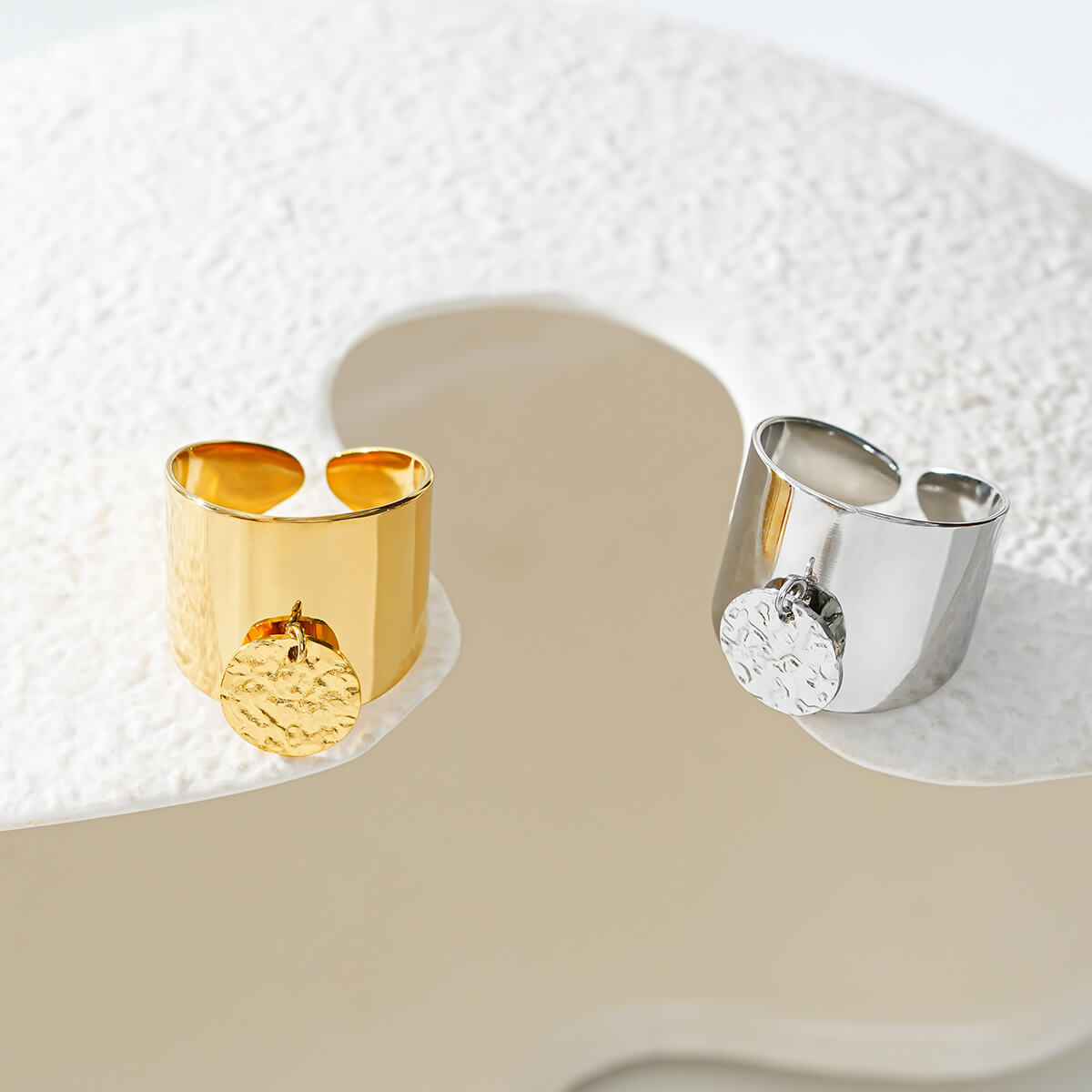 Round pendant ring TrendyRush