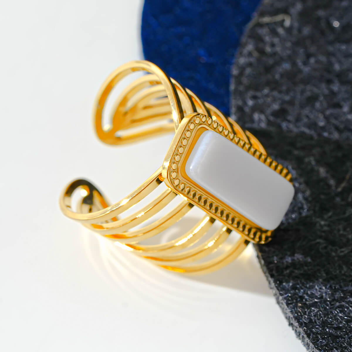 Square stacked ring TrendyRush