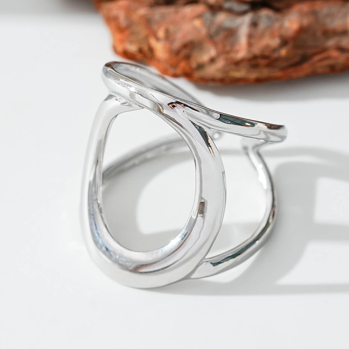 Oval hollow ring TrendyRush