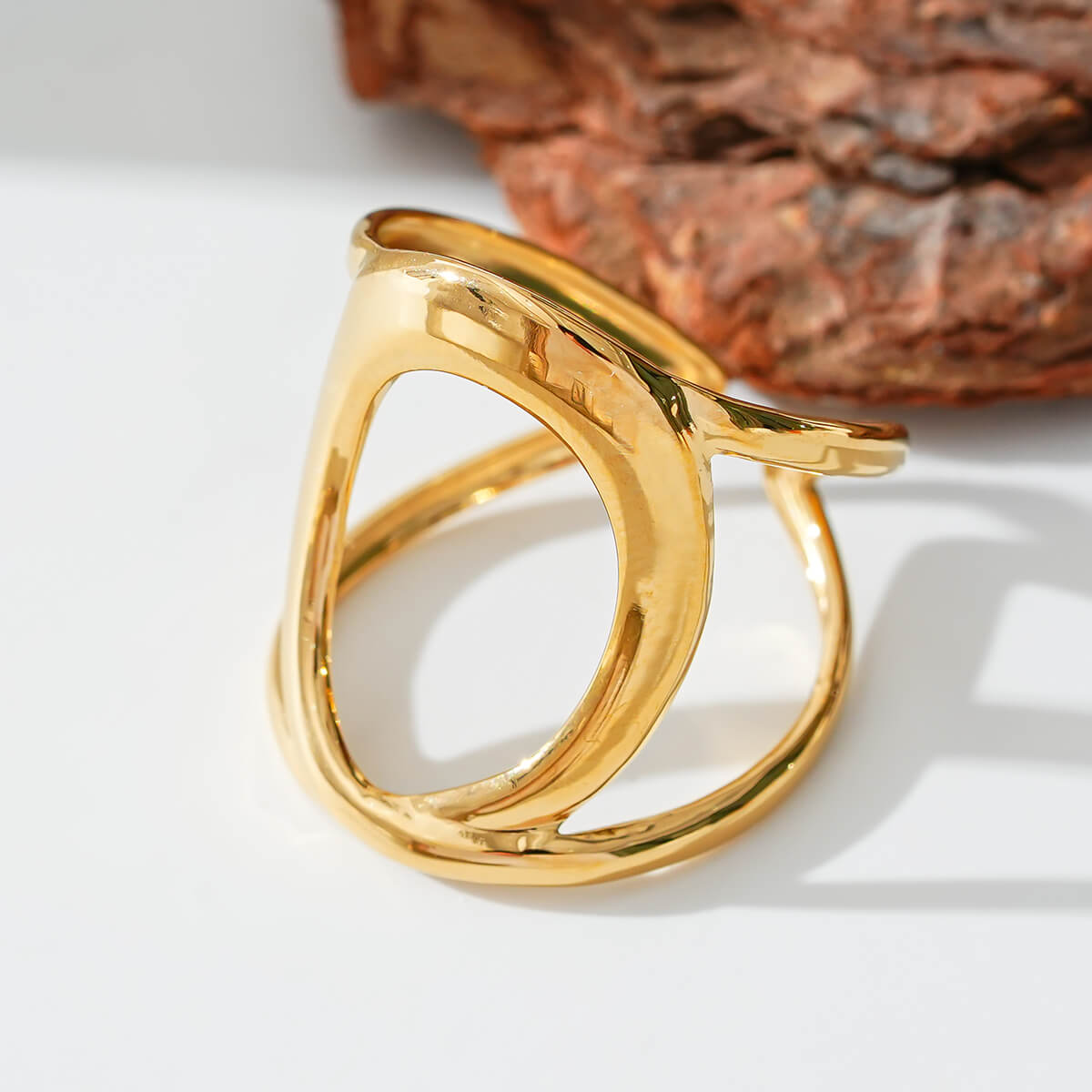 Oval hollow ring TrendyRush