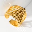 Triangle stacked ring TrendyRush