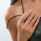 Oval hollow ring TrendyRush