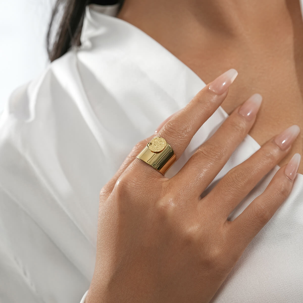 Round pendant ring TrendyRush