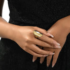 White oval ring TrendyRush