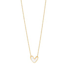 Heart shaped fritillary necklace TrendyRush
