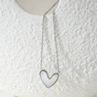 Heart shaped fritillary necklace TrendyRush