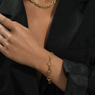 Hollow heart chain bracelet TrendyRush