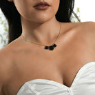 Colorful jade necklace TrendyRush